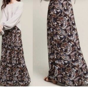 Anthropologie signoret front pleated skirt